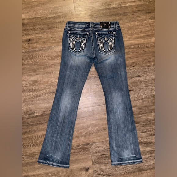 Miss Me Womens Boot Cut Denim Jeans Size 31 - Picture 2 of 6